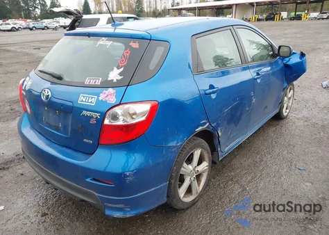 2009 Toyota Matrix S from USA, damaged, VIN 2T1LE40E69C004414